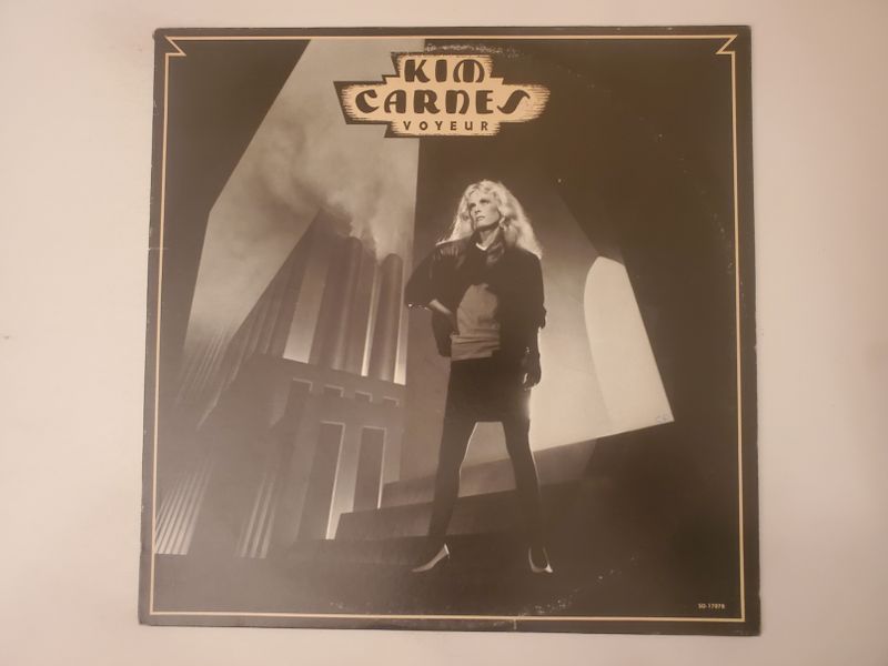 Kim Carnes Voyeur vinyl record